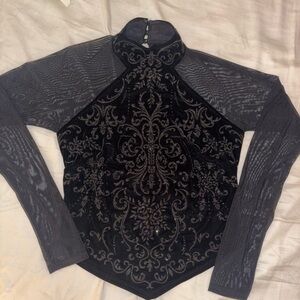 CDC Vintage 90s Black Blouse